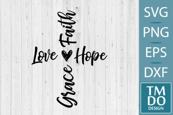 Christian Cross Graphics for Crafts & Faith-Driven Products