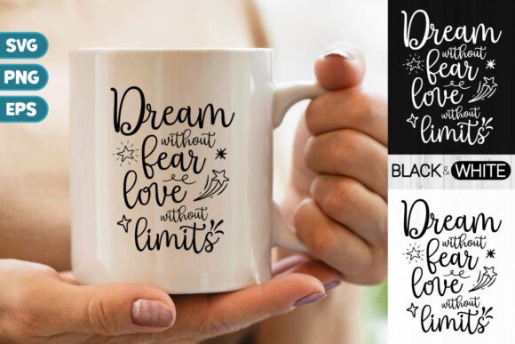 Dream Without Fear Svg Christian Graphics for Crafts