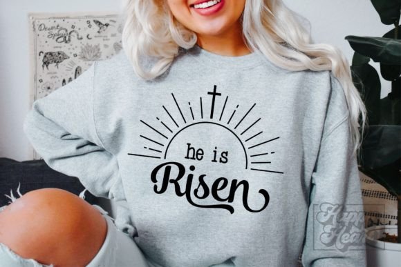 He is Risen: Christian Easter Crafts & Graphics
