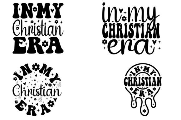 In My Christian Era Retro SVG Bundle for Graphics & Crafts