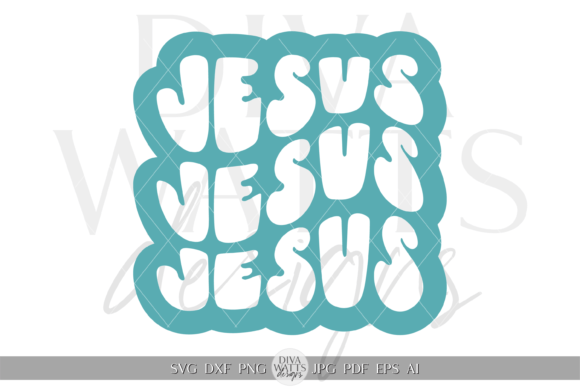 Jesus Clipart SVG for Crafts & Digital Graphics
