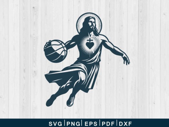 Jesus Playing Basketball Svg: Graphics & Crafts Review