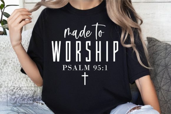 Made to Worship: Christian Verse Graphics for Crafts
