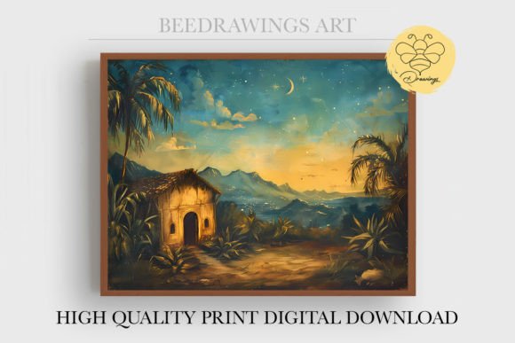 Oil Painting Jesus Wall Art 17: Graphics & Illustrations for Creative Brands