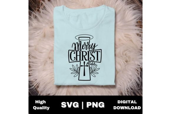 Religious Jesus Christmas Cross SVG: Graphics & Illustrations Review