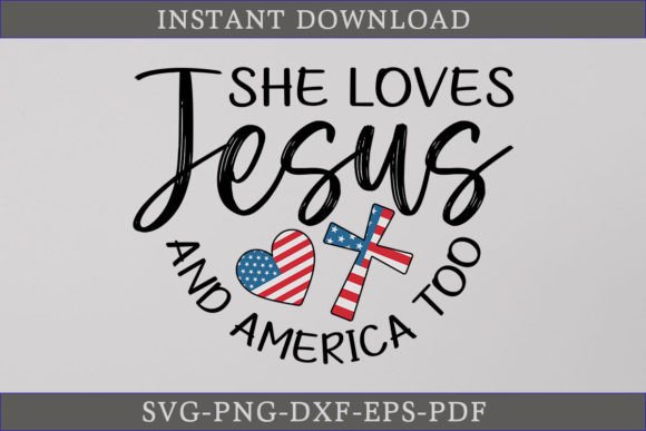 She Loves Jesus and America Too SVG File: Graphics & Crafts Review